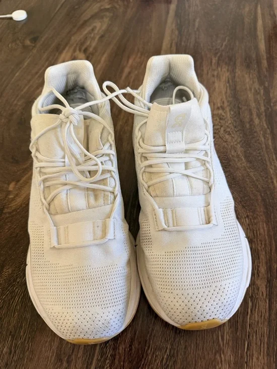 ON CloudNova Shoes White/Undyed Cloudtec Athletic Running Sneakers - Picture 2 of 11